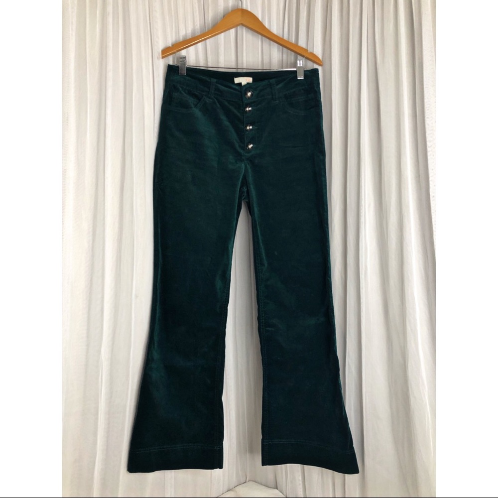 GB Velvet High Waisted Pants